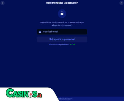 Spinwinera Casino problema di accesso