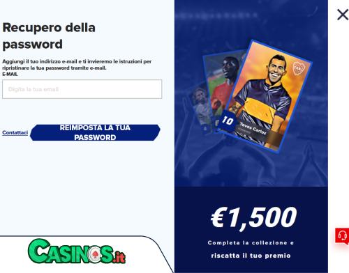 Sportaza Casino problema di accesso