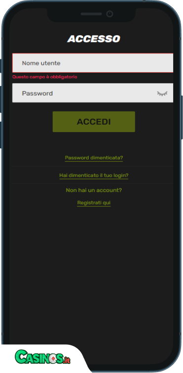 Sportuna Casino Accesso
