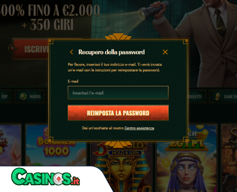 SpyBet Casino problema di accesso