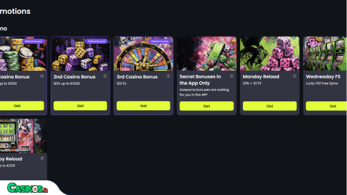 Starzino Casino Bonus