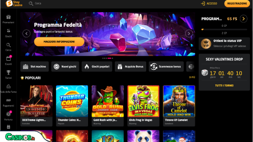 Stay Casino breve recensione