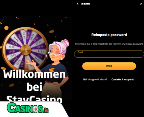 Stay Casino problema di accesso