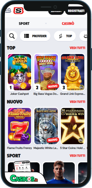 Supabet Casino app mobile