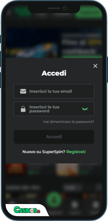 Super Spin Casino Accesso