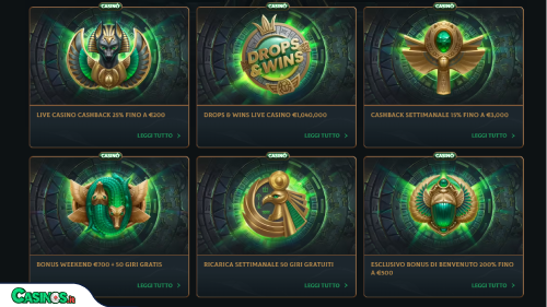 Talismania Casino Bonus