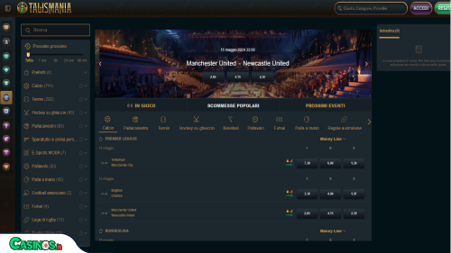 Talismania Casino Sport