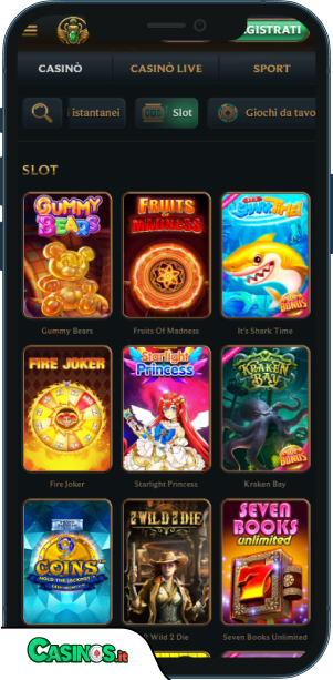 Talismania Casino app mobile