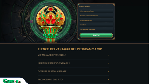 Talismania Casino vip