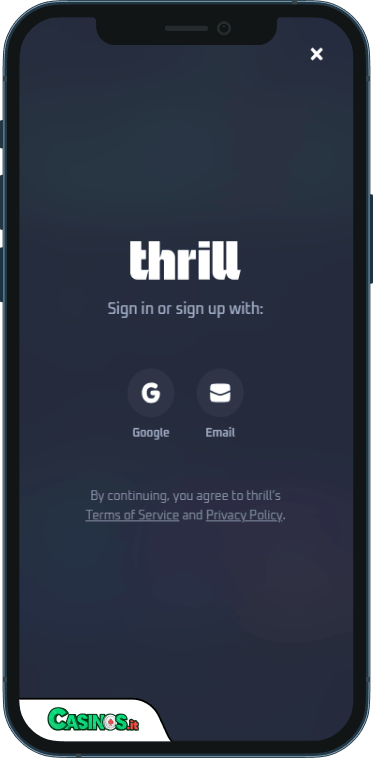 Thrill Casino Accesso