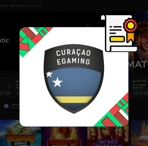 TikTakBet Casino licenza