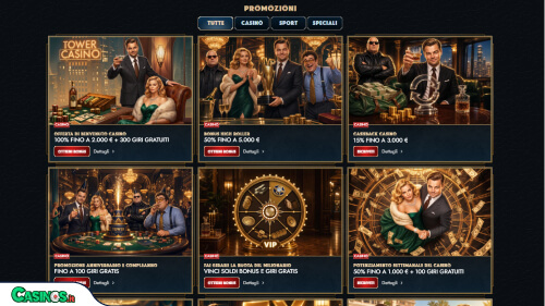 TowerCasino Bonus