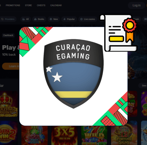 VOX Casino licenza