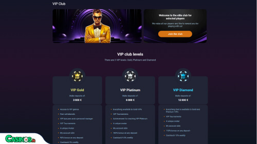 VOX Casino vip