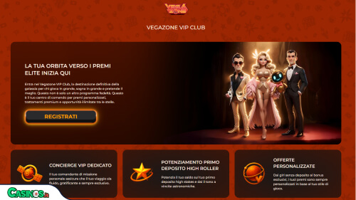 VegaZone Casino vip