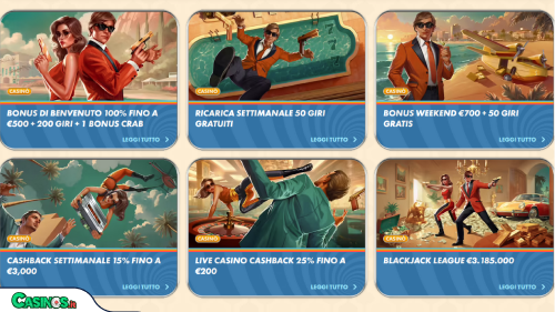Vegasino Casino Bonus