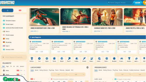 Vegasino Casino Sport