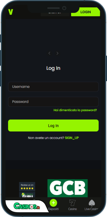 Velobet Casino Accesso