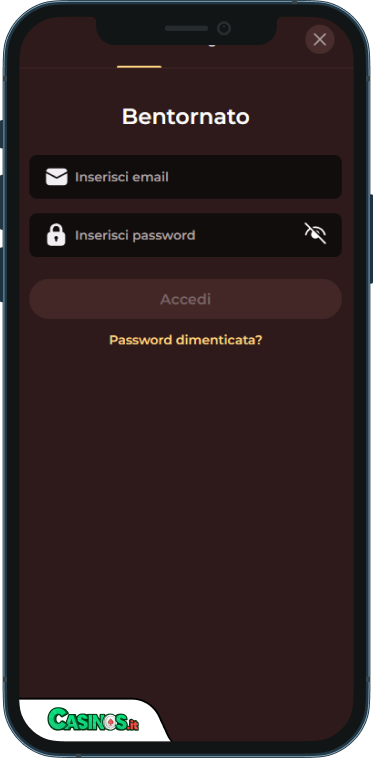 VinciSpin Casino Accesso