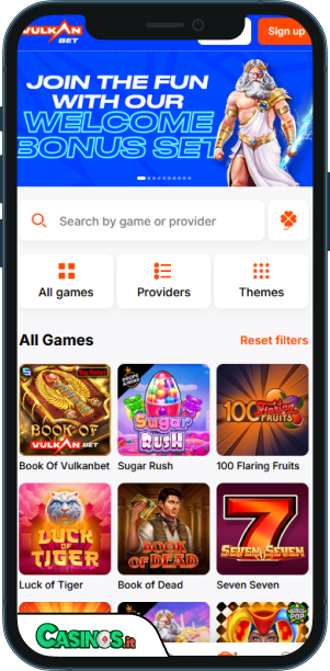 VulkanBet Casino app mobile
