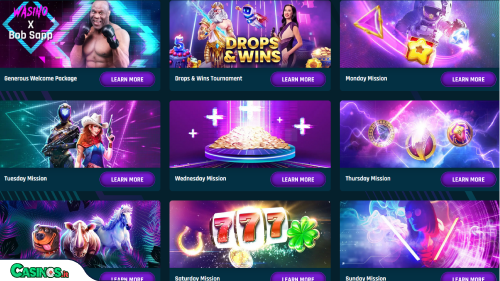 Wasino Casino Bonus