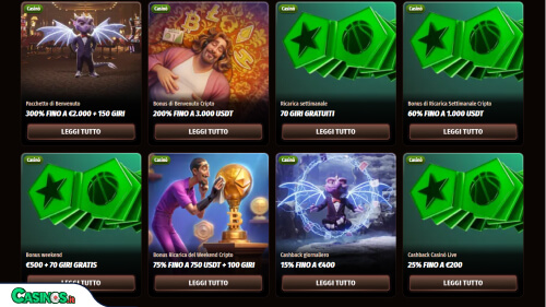 Westace Casino Bonus