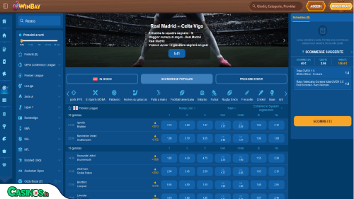 WinBay Casino Sport