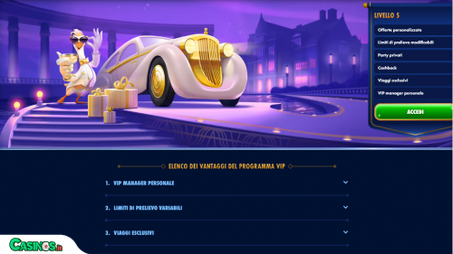 WinGaga Casino vip