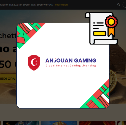 WinMega Casino licenza