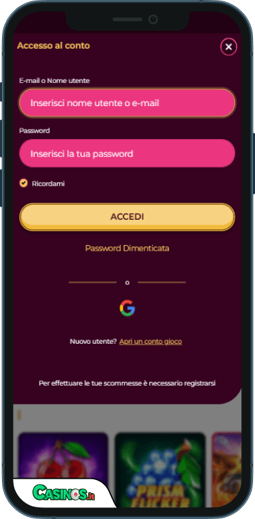 WinOlot Casino Accesso