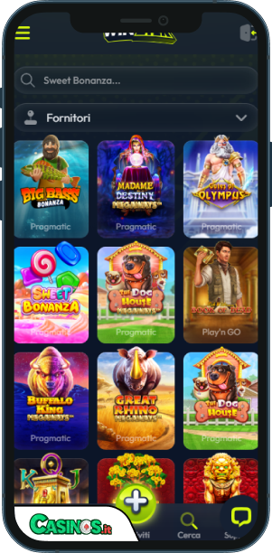 WinZter Casino app mobile