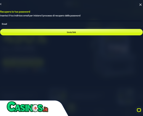 WinZter Casino problema di accesso