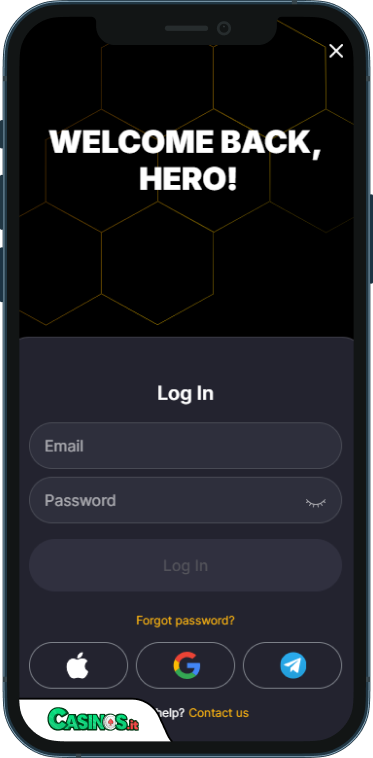 Winhero Casino Accesso