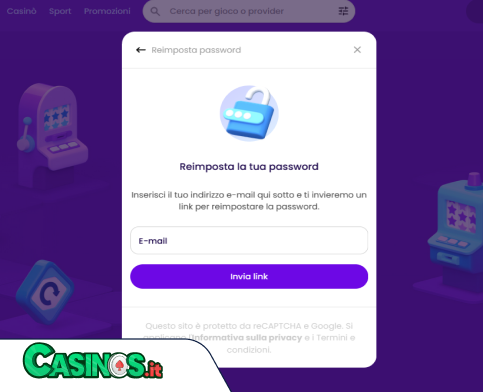 Winnerz Casino problema di accesso