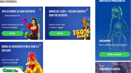 Winnita Casino Bonus