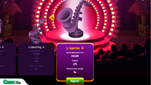 Winota Casino vip
