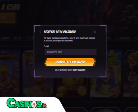 Winrolla Casino problema di accesso