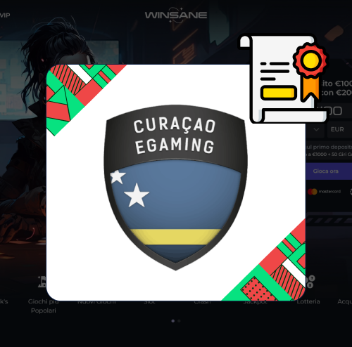 Winsane Casino licenza