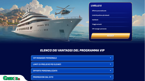 Wonaco Casino vip