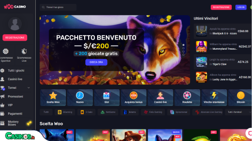 Woo Casino breve recensione
