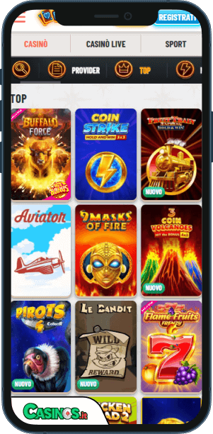 Wyns Casino app mobile
