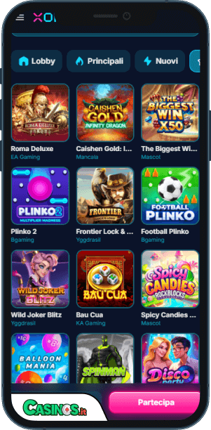 Xon.Bet Casino app mobile