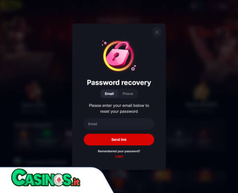 Yep Casino problema di accesso