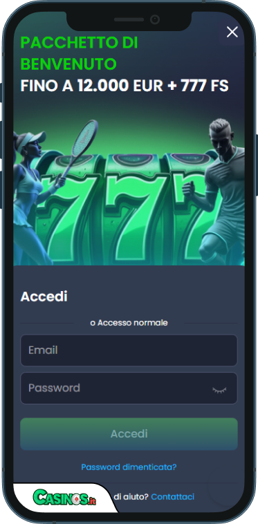 ZaziBet Casino Accesso