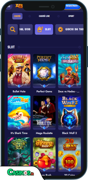 ZeusWin Casino app mobile
