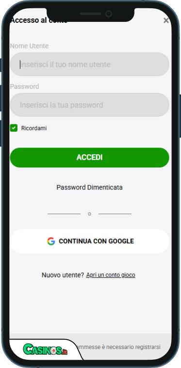 ZodiacBet Casino Accesso