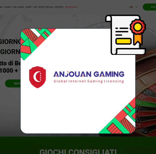 ZodiacBet Casino licenza