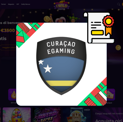 iWild Casino licenza